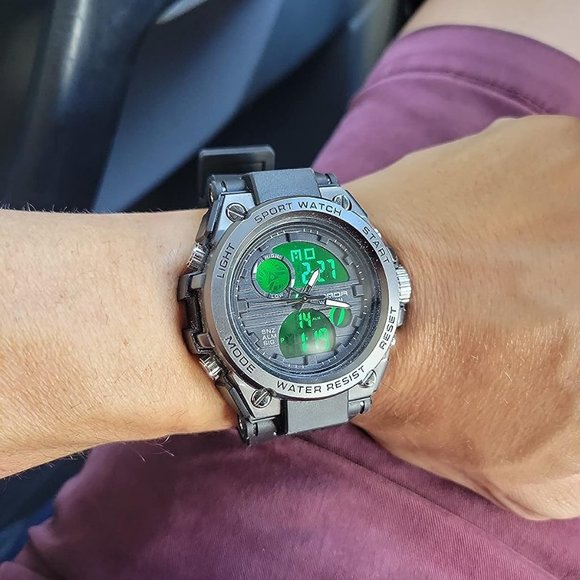 KXAITO Men's Sports Outdoor Waterproof Military Date Multi Function LED Watch - Picture 11 of 11